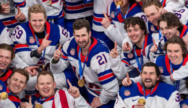 Team USA beats Canada in OT to win men's hockey gold