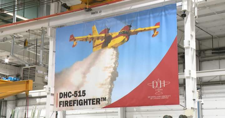 Alberta government announces purchase of new waterbombers to fight wildfires