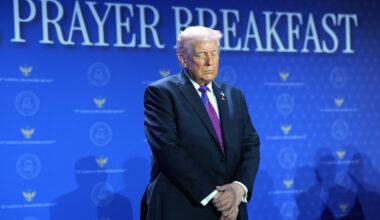 At dueling National Prayer Breakfasts, a religious debate over Trump's immigration policy