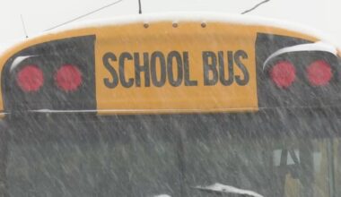 4 students sent to hospital in Ontario school bus crash