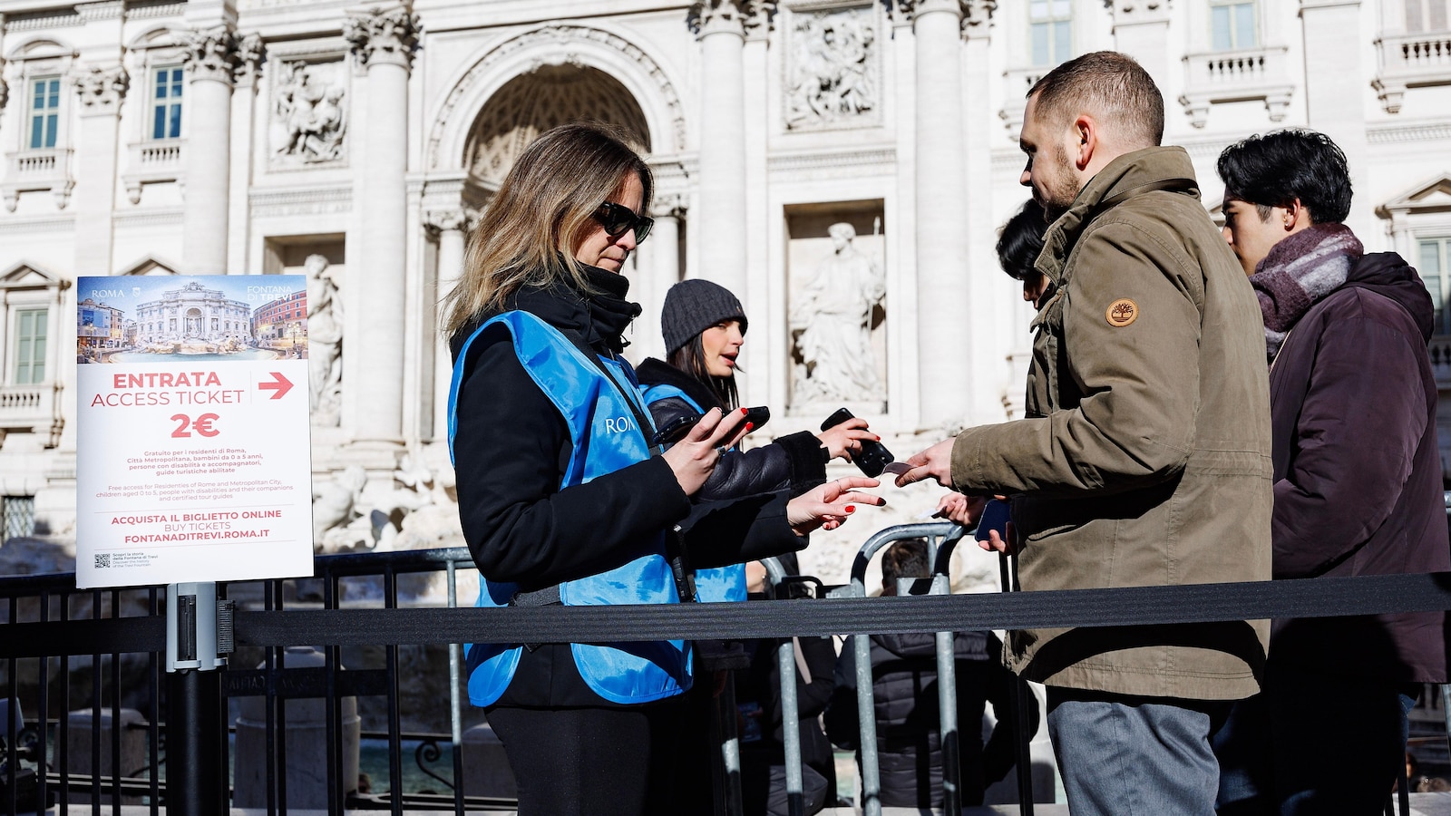 Trevi Fountain fee goes into effect as Rome seeks to manage tourist flow