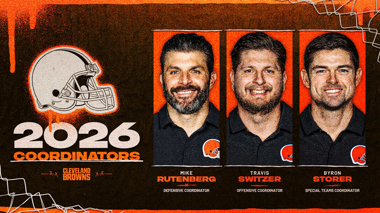 Browns name coordinators for the 2026 coaching staff