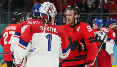 OLYMPICS: McDavid sets new records as Canada avoids upset to Czechia in quarterfinal
