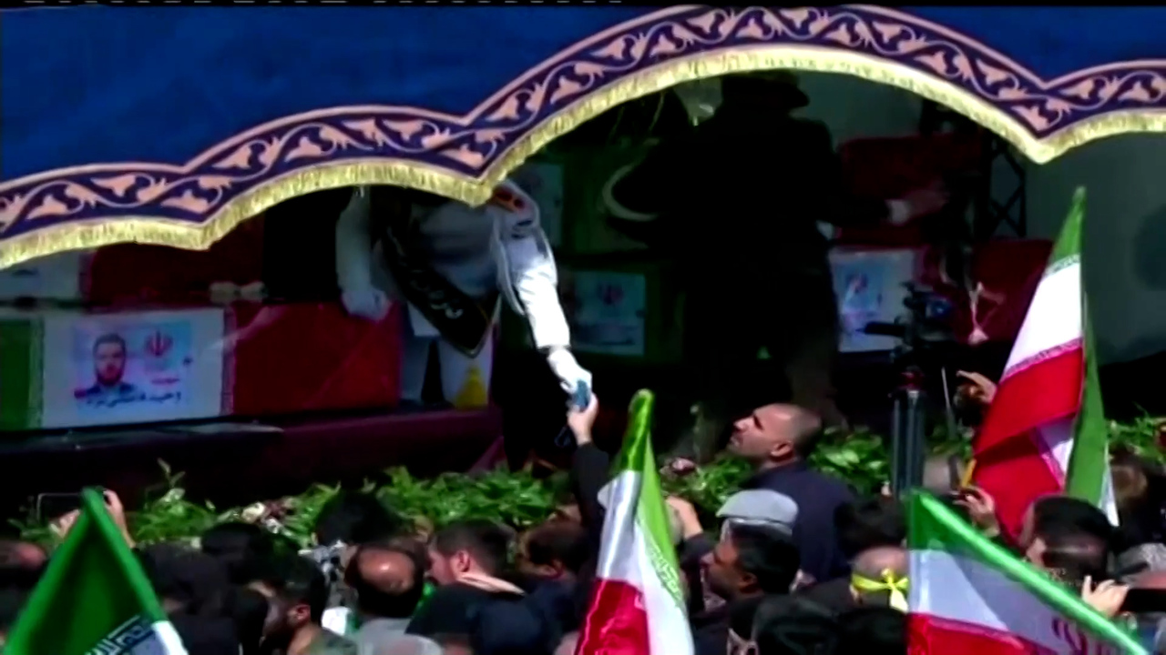 Crowds gather in Tehran for Larijani funeral