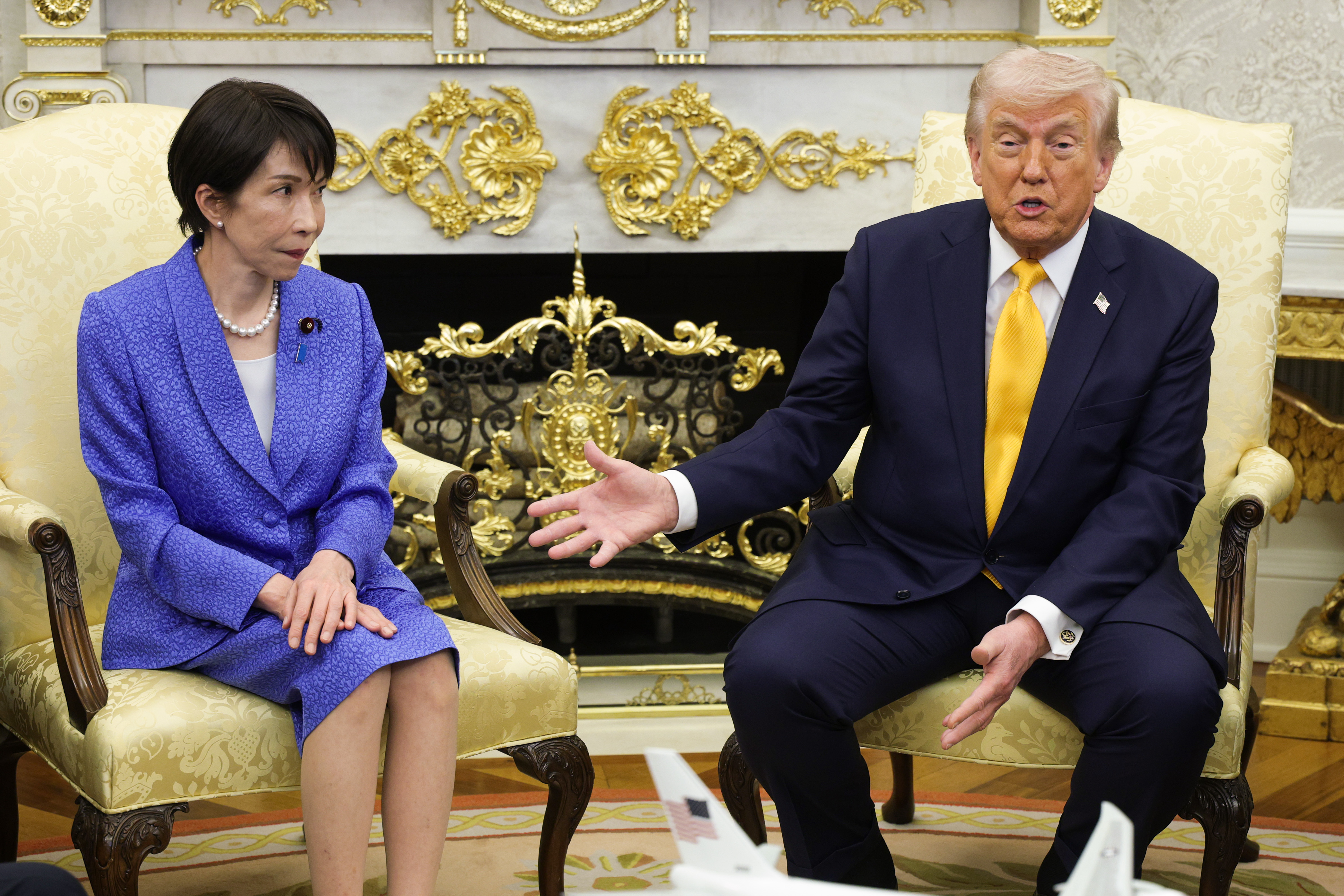 Sitting beside Sanae Takaichi, Trump drew comparison between his attack on Iran and Pearl Harbor in 1941