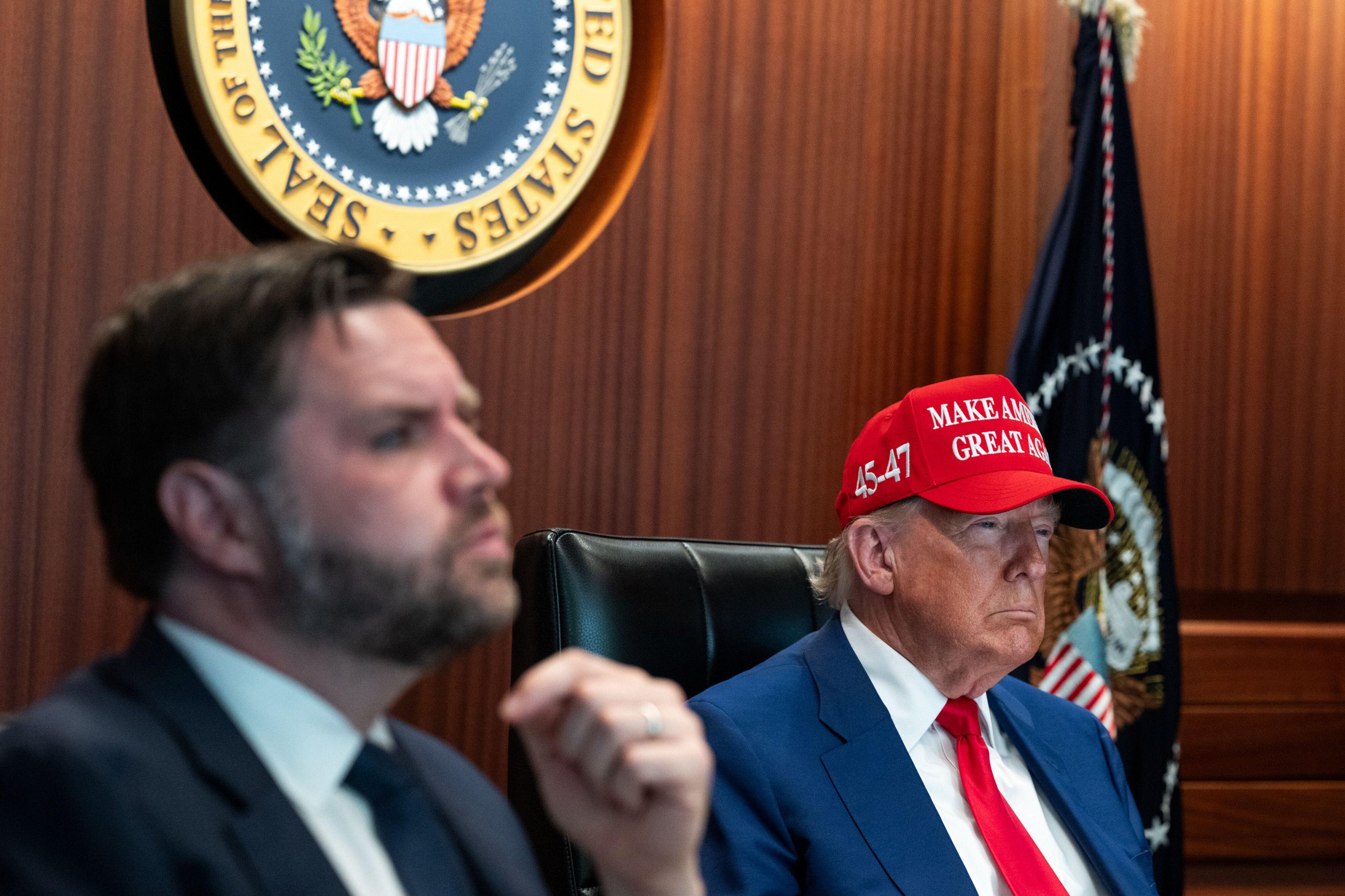 JD Vance with President Trump