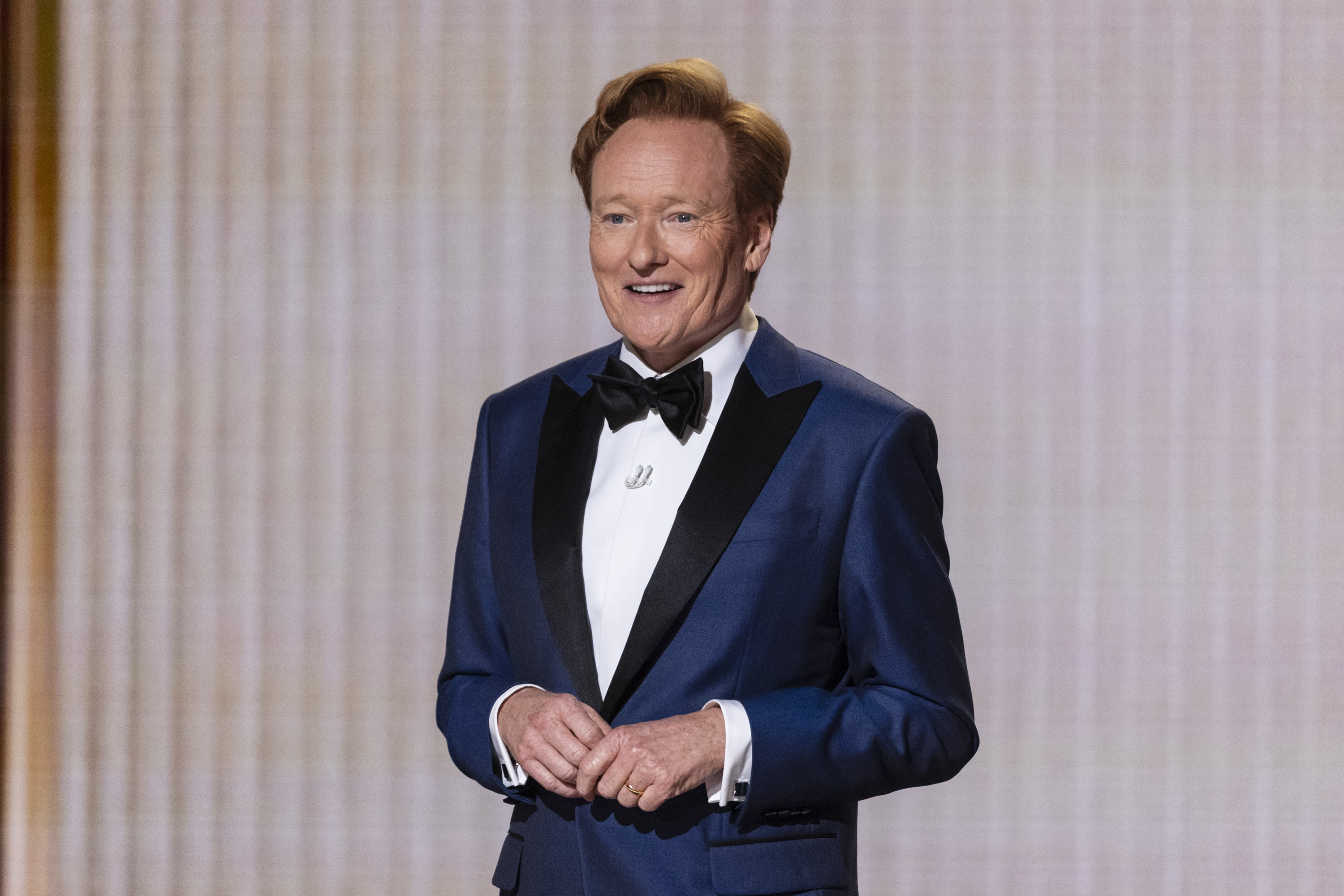 Conan O’Brien during Sunday’s awards ceremony