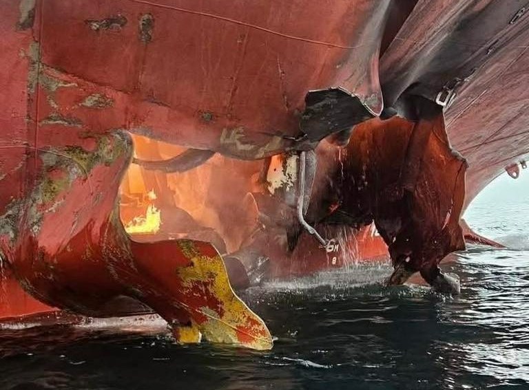 The aftermath of the attack