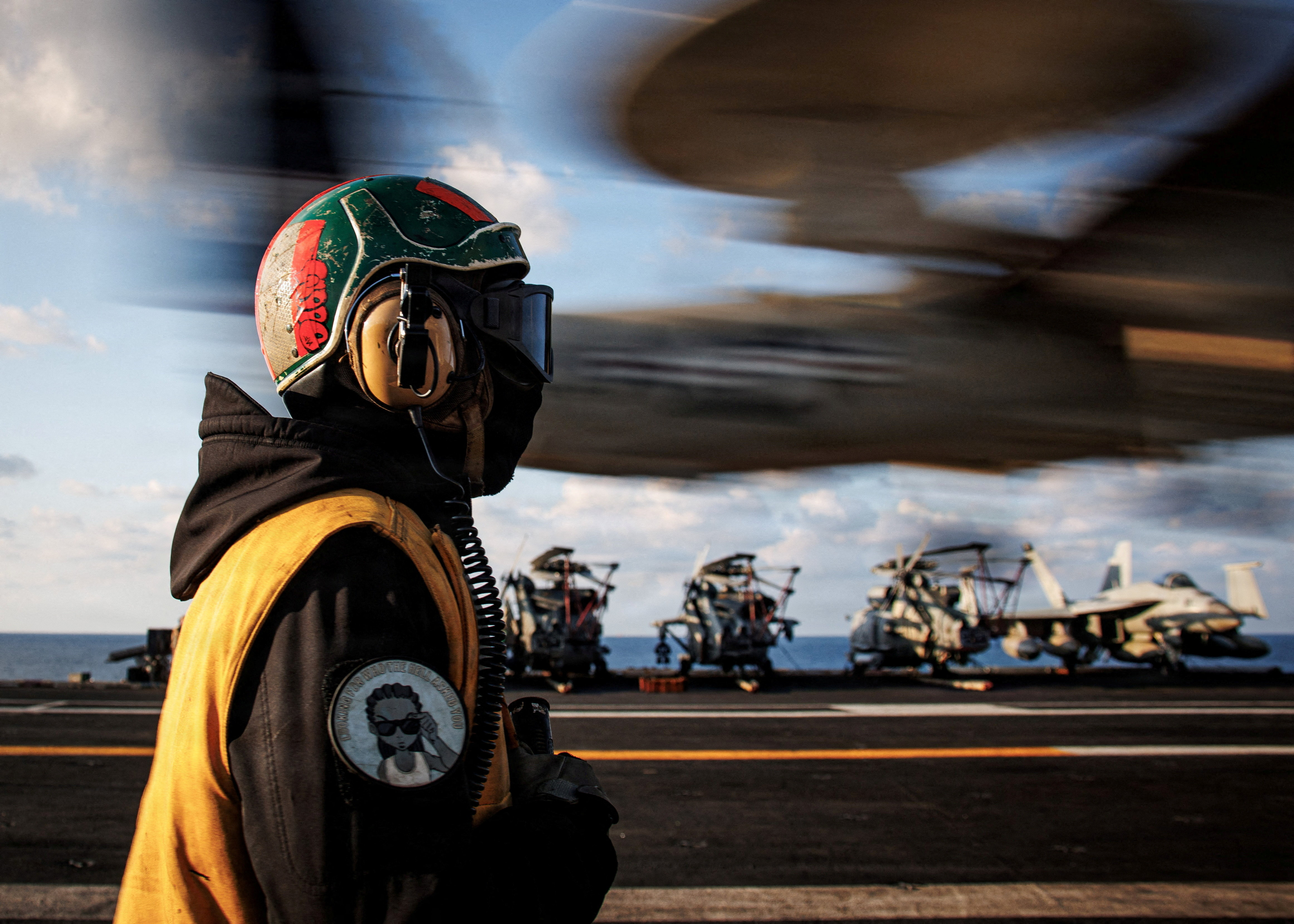 USS Gerald R. Ford conducts operations in support of Operation Epic Fury