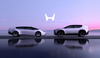 Two Honda concepts in profile