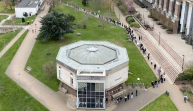 Students queue for antibiotics as tribute paid to teenager amid meningitis outbreak in Kent