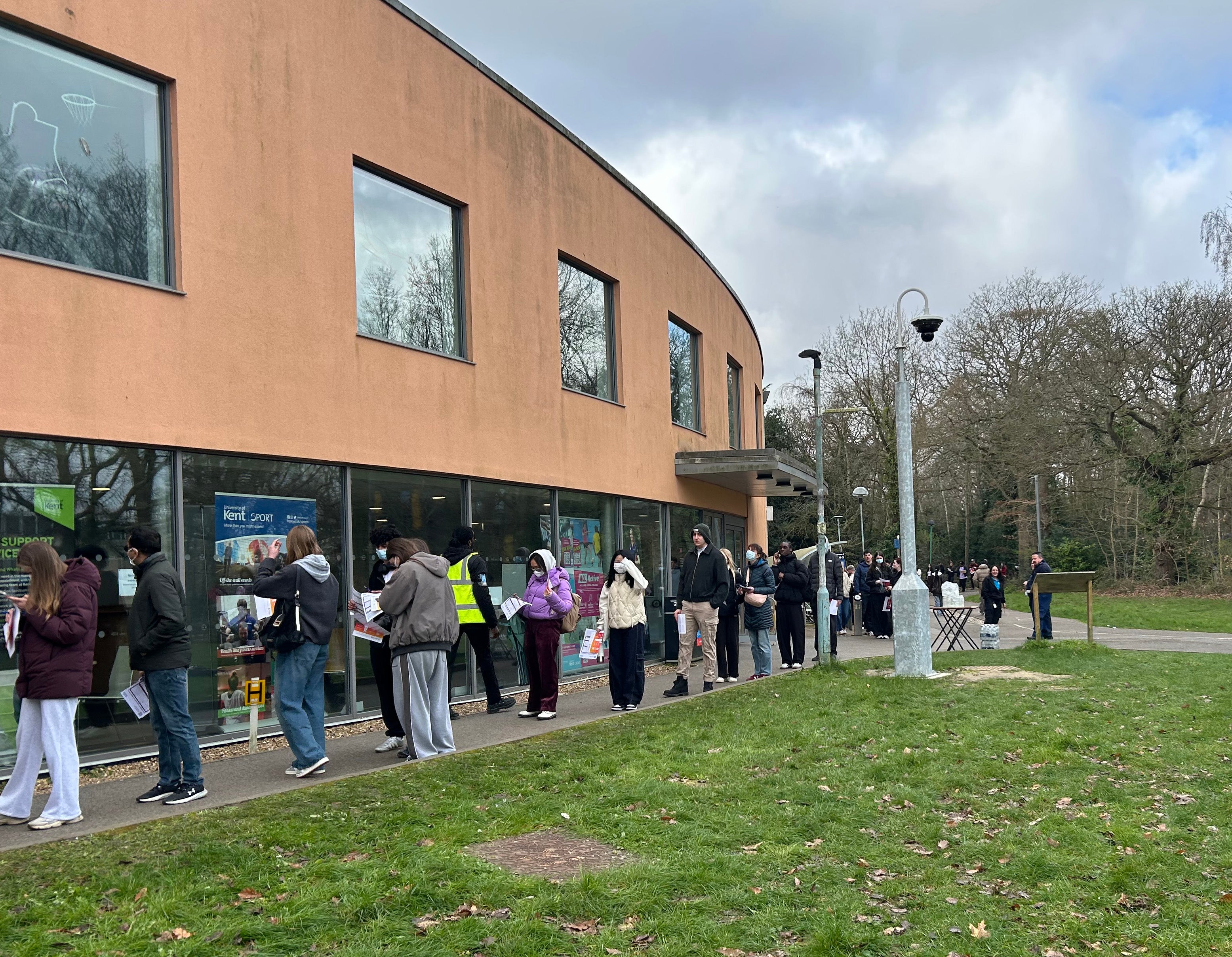 Officials have launched targeted vaccination program at the university