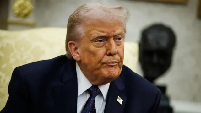 Donald Trump close up