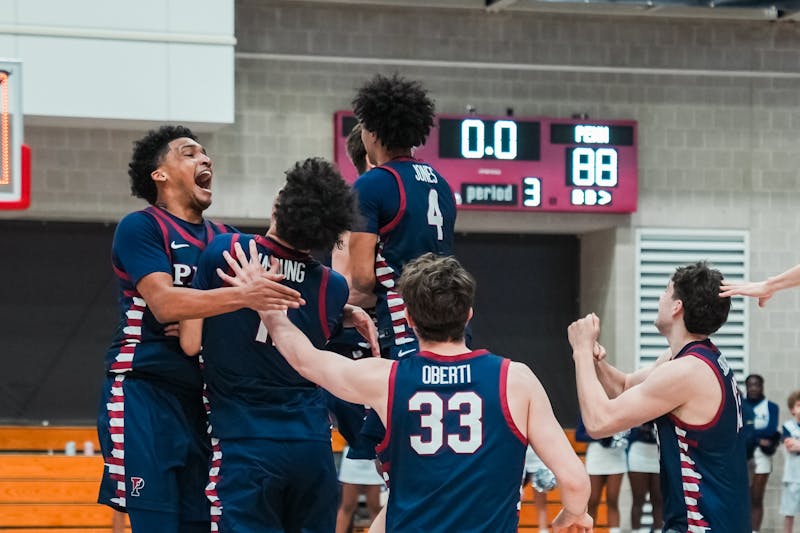 Next stop March Madness: Penn men’s basketball upsets reigning champion Yale in Ivy Madness final