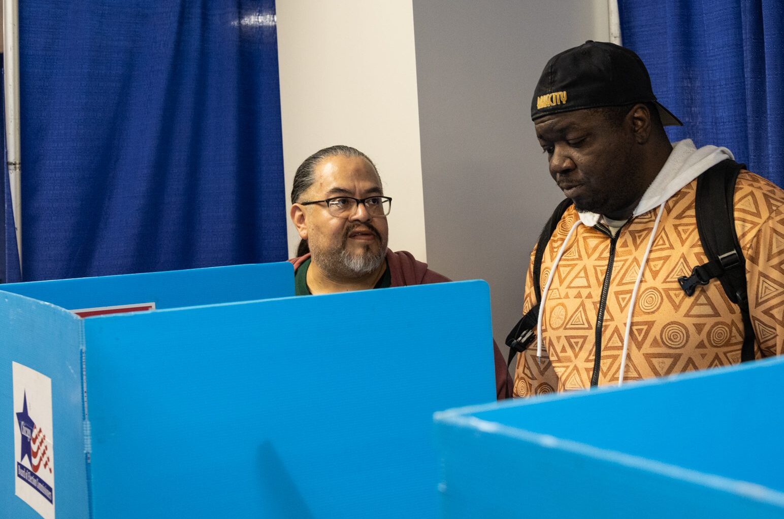 In-Person Voting Lags On Election Day As Early Voting Drives Turnout