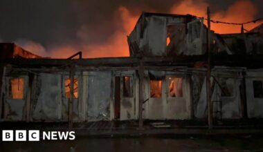 Afghanistan blames Pakistan for strike that hit drug rehabilitation hospital, with dozens feared dead or injured - BBC