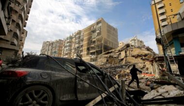 Destruction following heavy Israeli airstrikes on Beirut's southern Dahiya suburb, March 7, 2026. (Photo: © Marwan Naamani/ZUMA Press Wire/APA Images)