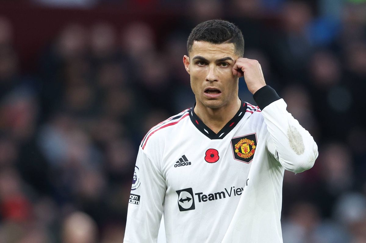 Cristiano Ronaldo during his second Manchester United spell
