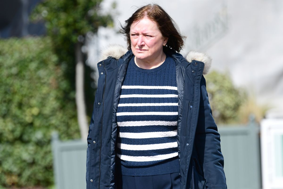 Barbara Roberts outside Liverpool Crown Court