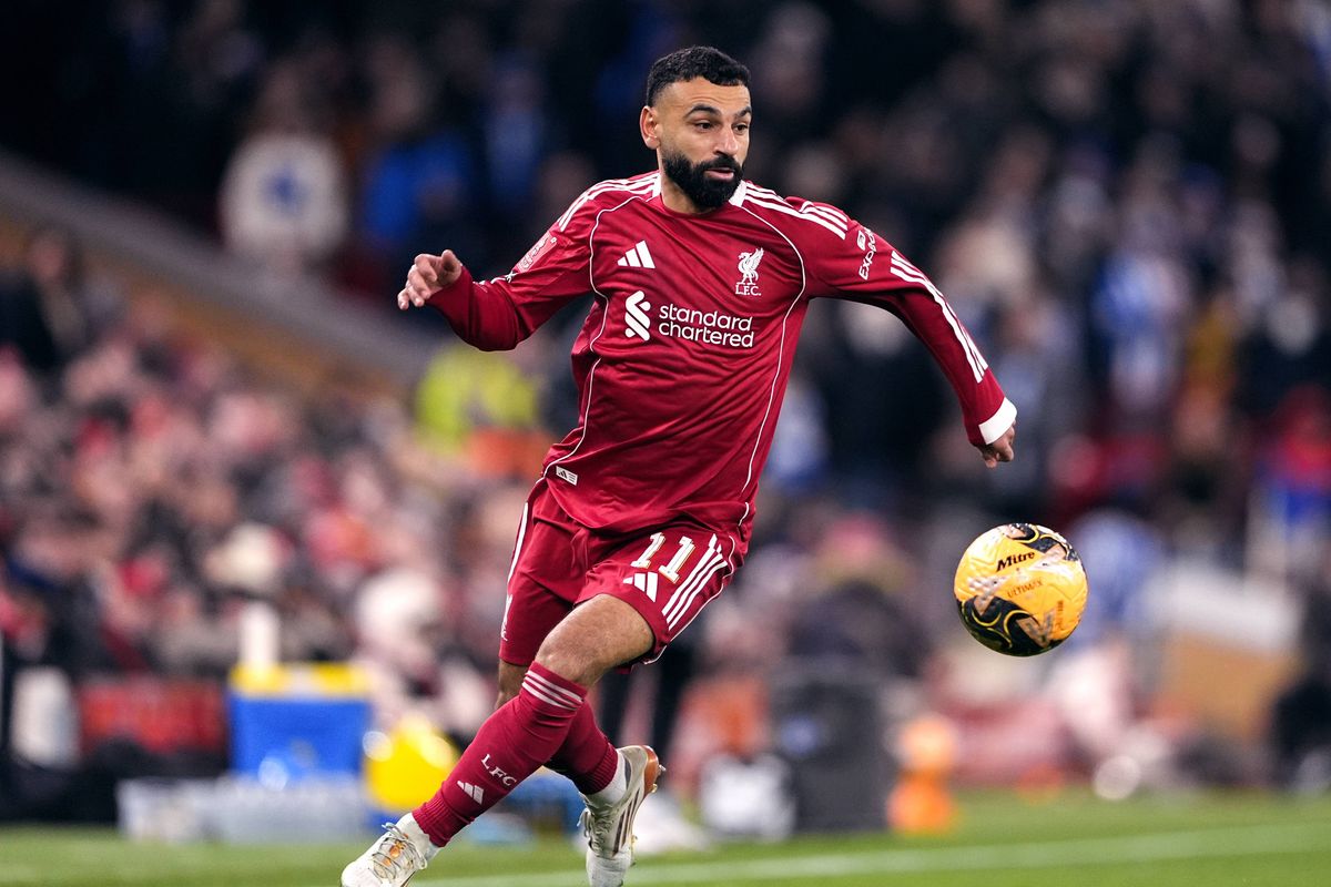 File photo dated 14-02-2026 of Liverpool's Mohamed Salah, who has been tipped to defy Saudi Arabian mega-bucks in order to extend his high-profile playing career at one of Europe's top clubs. Issue date: Thursday March 26, 2026.