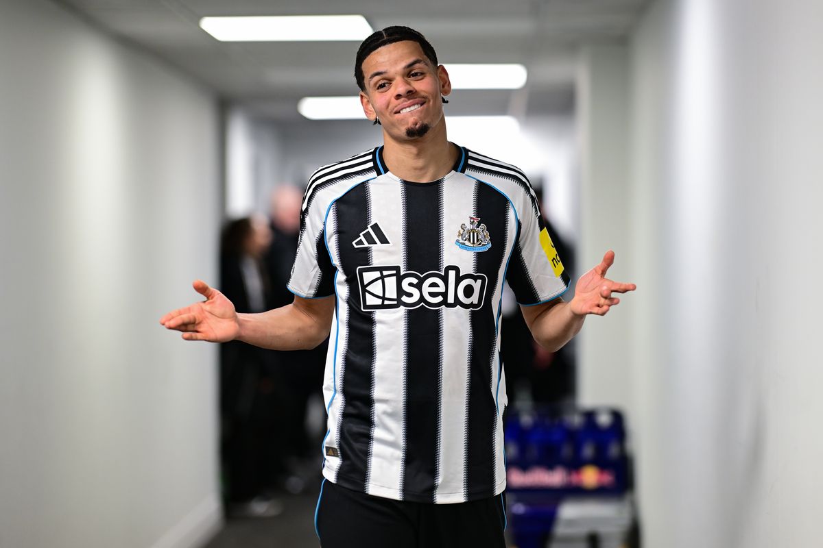 NEWCASTLE UPON TYNE, ENGLAND - MARCH 04: William Osula of Newcastle United (18) following the Premier League match between Newcastle United and Manchester United at St James' Park on March 04, 2026 in Newcastle upon Tyne, England. (Photo by Serena Taylor/Newcastle United via Getty Images)