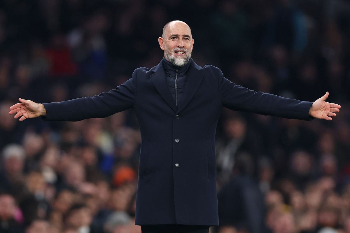 Igor Tudor during Tottenham Hotspur's 3-1 defeat to Crystal Palace