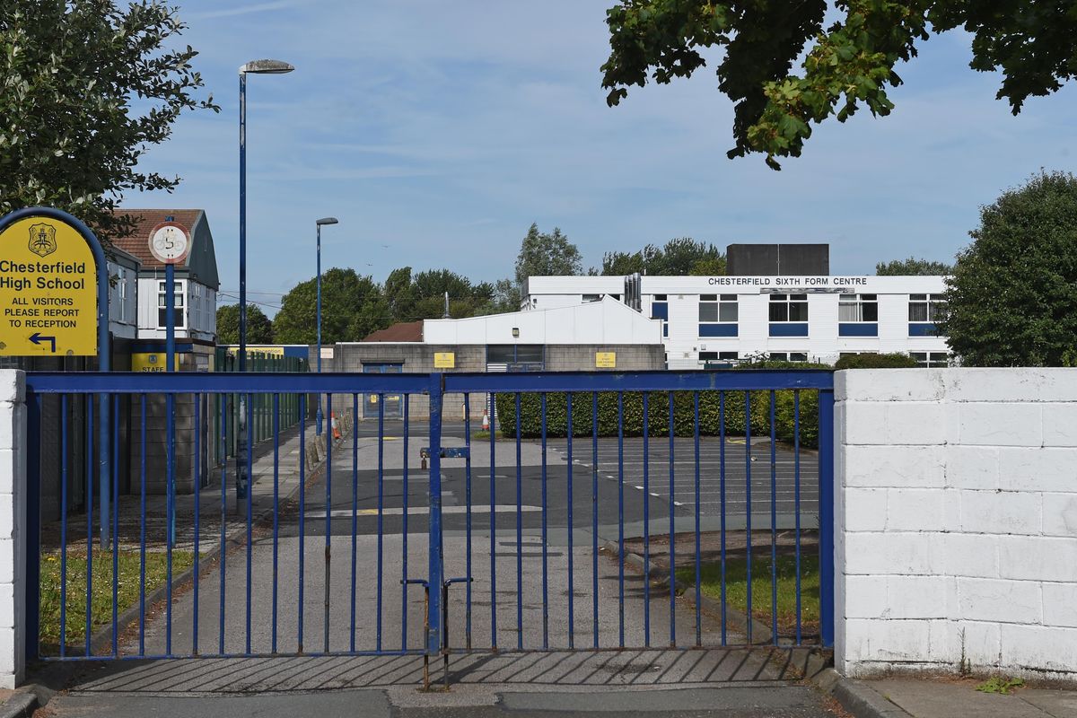 Chesterfield High School in Crosby