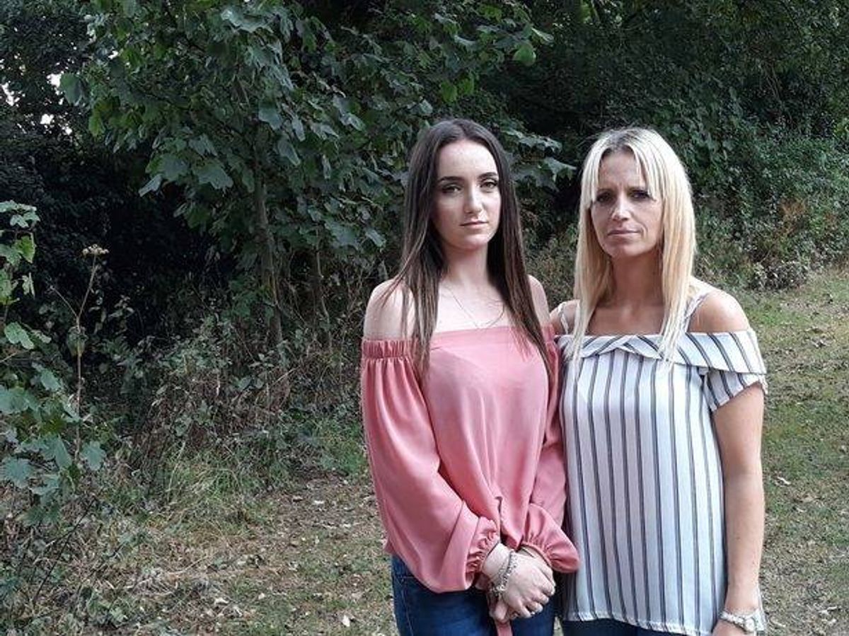 Ian Huntley's daughter Sammie Bryan and her mum Katie
