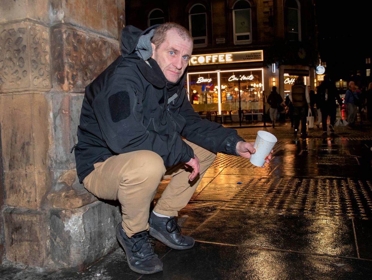 beggar glasgow
