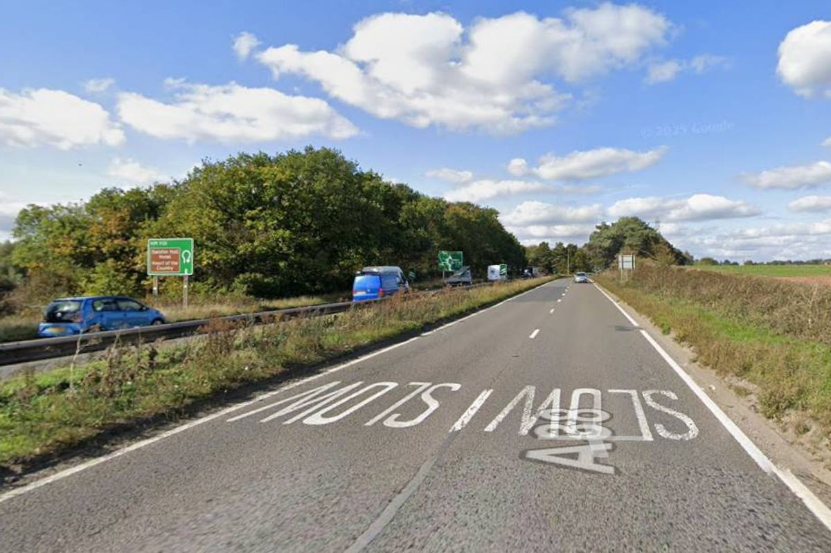 A general view of the A38