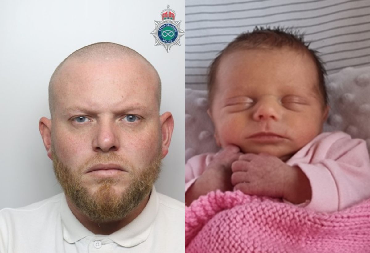 Sean Jefferson murdered his  five-week-old daughter Darcy-Leigh Jefferson