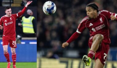 Andy Robertson explains what he asked Rio Ngumoha to do before 'unbelievable' Liverpool display