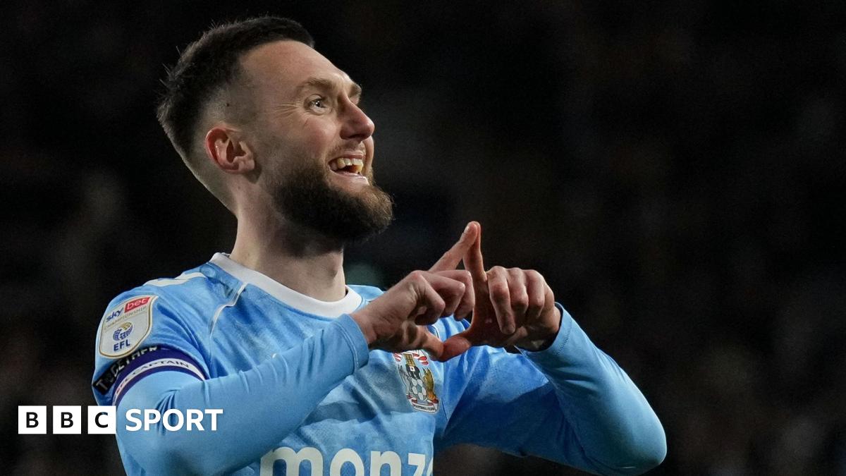 Coventry City 3-0 Preston North End: Sky Blues eight clear at top of Championship