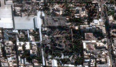 Satellite images show Iranian sites before and after airstrikes