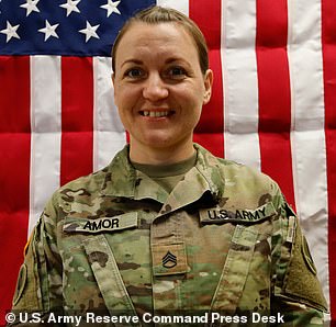 Sgt. 1st Class Nicole M. Amor, 39, of White Bear Lake, Minnesota