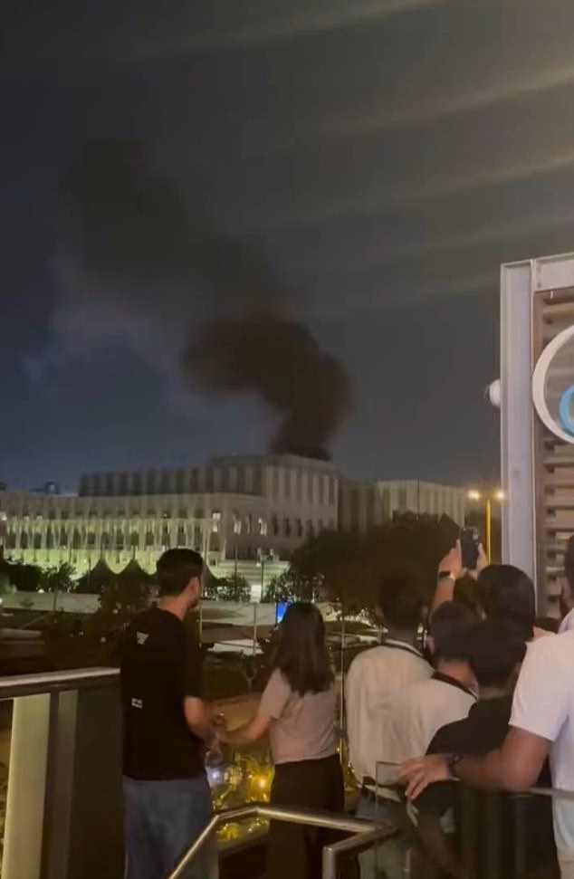 Iran strikes hit CIA base in Saudi Arabia and US consulate in Dubai as spy agency arms Islamic militants to spark uprising