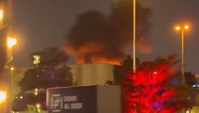 A primitive Shahed drone evaded high-tech defences over the United Arab Emirates and struck a car park adjacent to the consulate