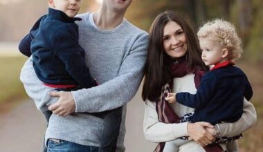 Monika Rubacha (pictured middle right) killed her two children Josh James, 14, and Emma James, 11, while her husband Richard James (left) was away in South America on a business trip