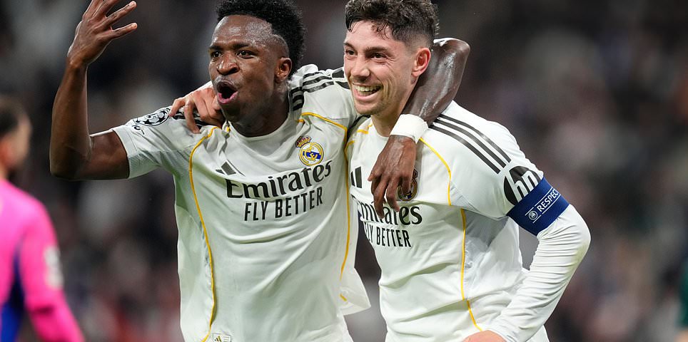 Real Madrid vs Manchester City - Champions League LIVE: Pep Guardiola's side in deep trouble after Federico Valverde hat-trick as Chelsea lose at PSG