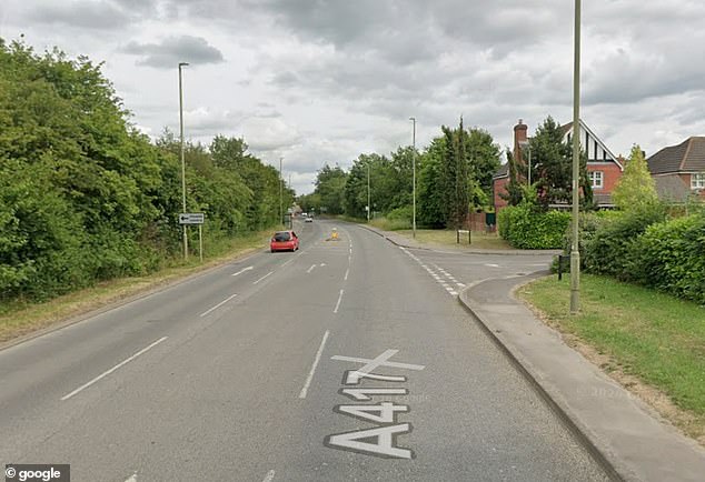 The Afghan migrant sexually assaulted a girl in her late teens before taking her towards to an area behind Mably Way (pictured) and raping her