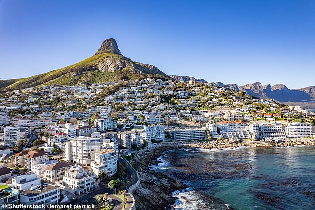 The UK Foreign Office has issued updated guidance for British travellers heading to South Africa (pictured), warning visitors to 'stay alert'