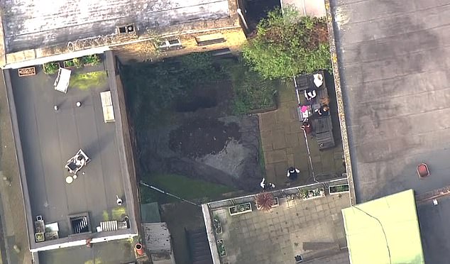 Police and forensics have now taken over the search, and have designated the garden a murder scene, Mrs McKay's grandson said.