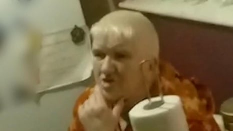 Police bodycam footage shows Amanda Wixon being questioned – video