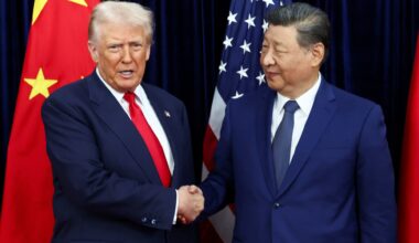 White House says Trump will meet Xi in China in May