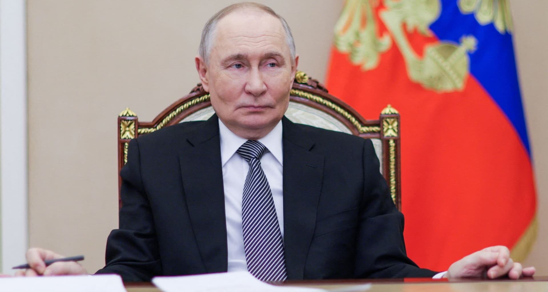 Trump says he thinks Putin is helping Iran