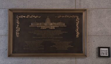 Jan. 6 plaque honoring police officers quietly installed at the Capitol after 3-year delay