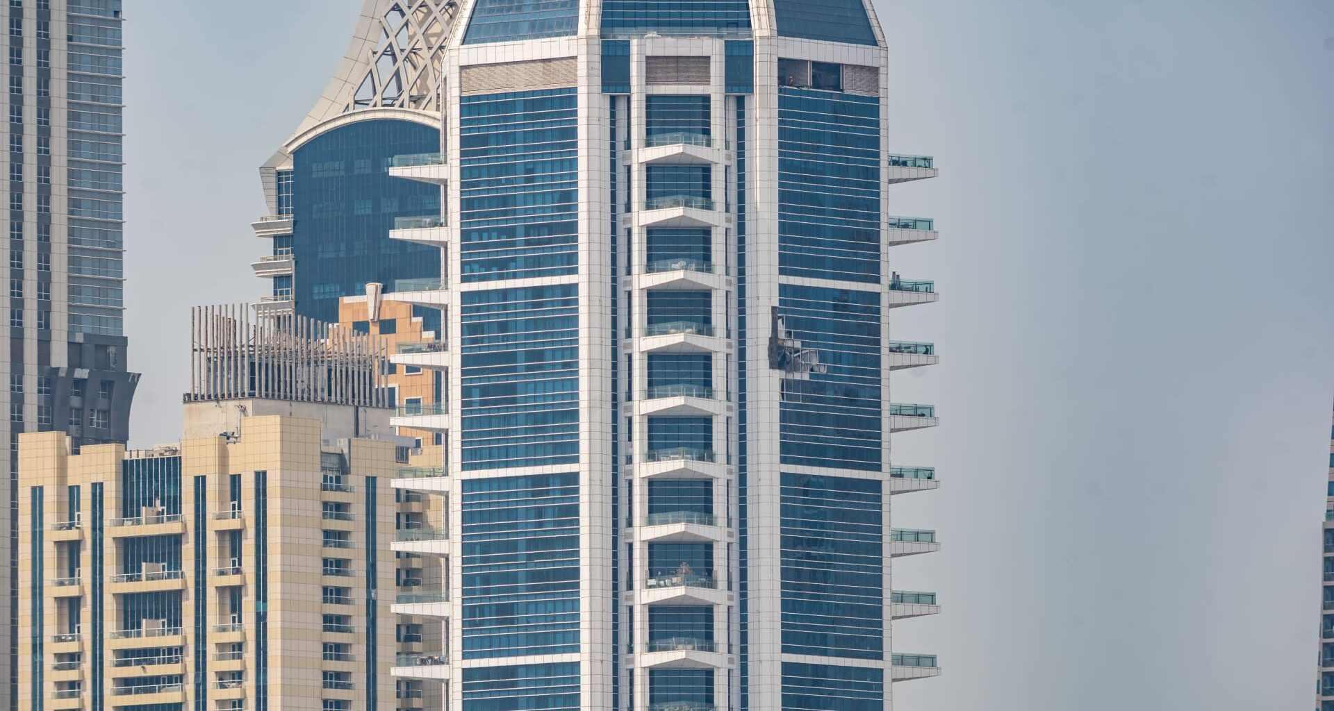 Iranian projectiles continue to strike Gulf countries' infrastructure