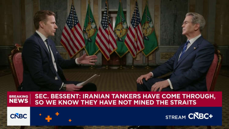 Sec. Bessent: U.S. Navy will escort vessels through Strait of Hormuz as soon as militarily possible