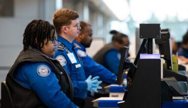 TSA officers will start getting paychecks as early as Monday, DHS says