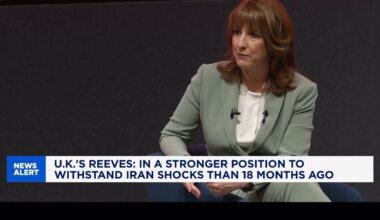 UK in strong position to face Iran market shocks: Reeves